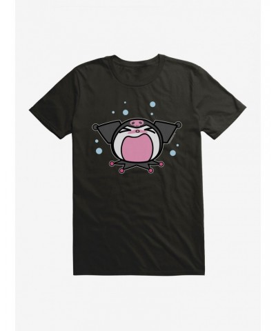 Kuromi Screaming T-Shirt $8.22 T-Shirts