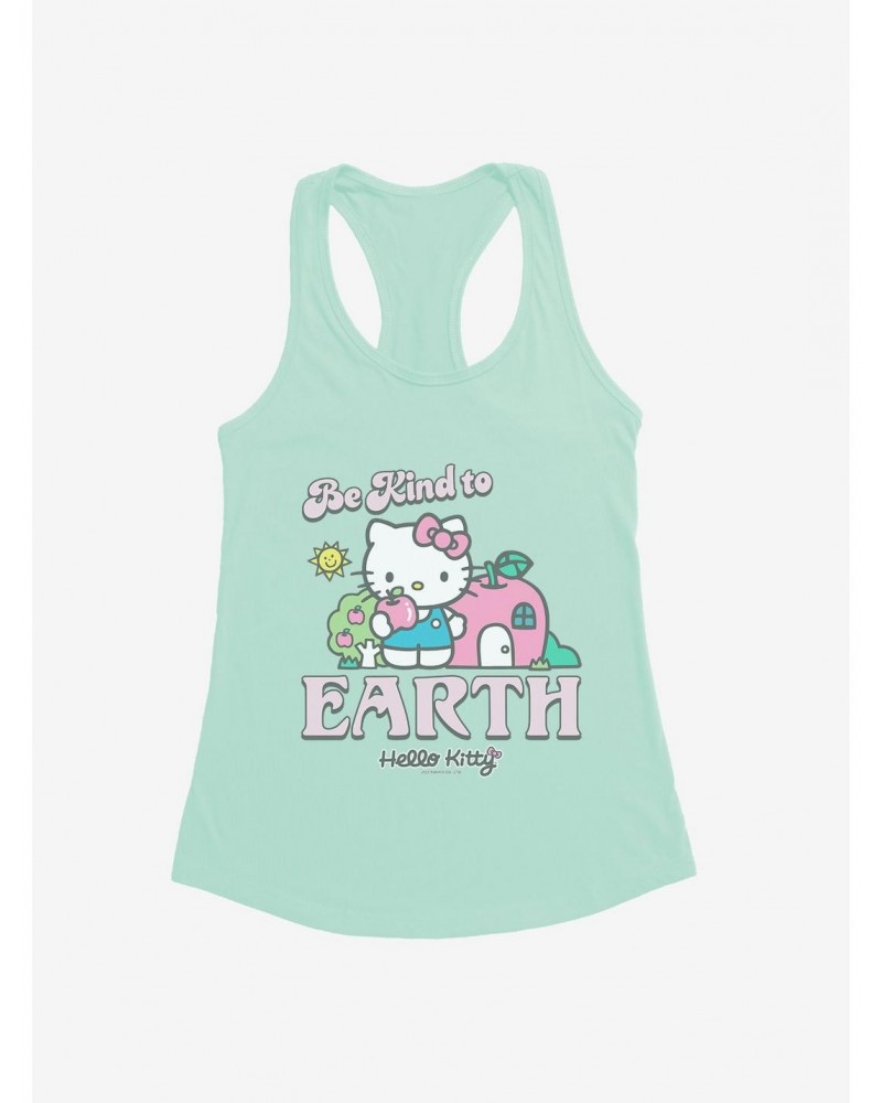 Hello Kitty Be Kind To The Earth Girls Tank $9.36 Tanks