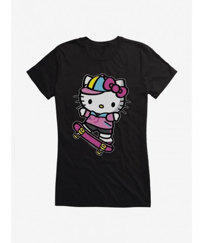 Hello Kitty Skateboard Girls T-Shirt $8.76 T-Shirts