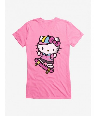 Hello Kitty Skateboard Girls T-Shirt $8.76 T-Shirts