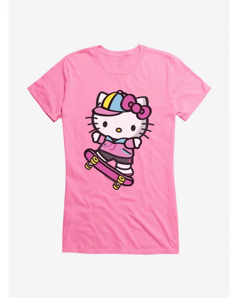 Hello Kitty Skateboard Girls T-Shirt $8.76 T-Shirts