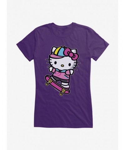 Hello Kitty Skateboard Girls T-Shirt $8.76 T-Shirts