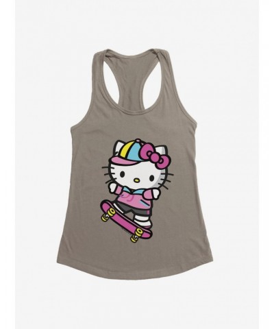 Hello Kitty Skateboard Girls Tank $8.37 Tanks