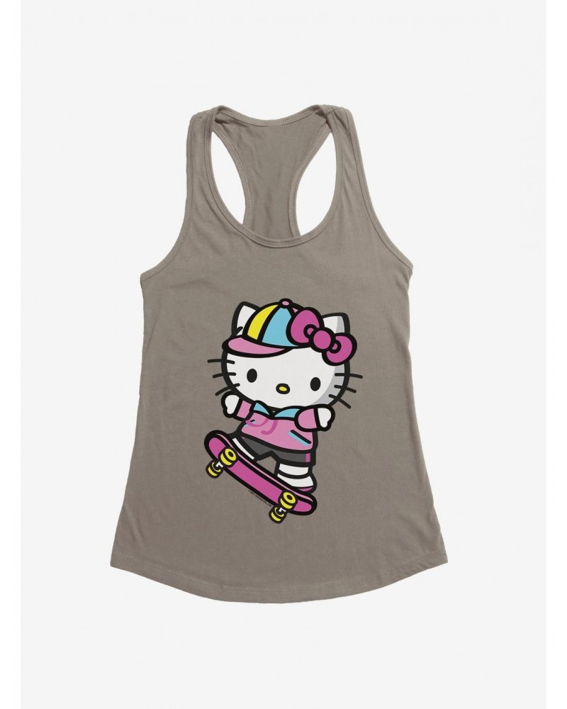 Hello Kitty Skateboard Girls Tank $8.37 Tanks