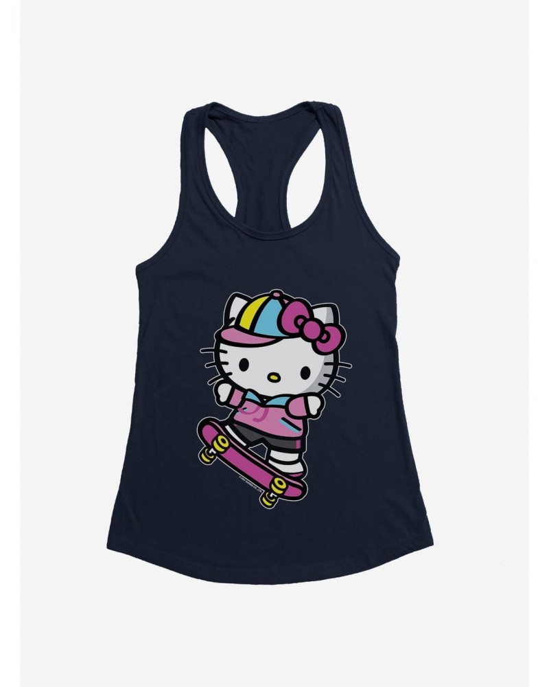 Hello Kitty Skateboard Girls Tank $8.37 Tanks