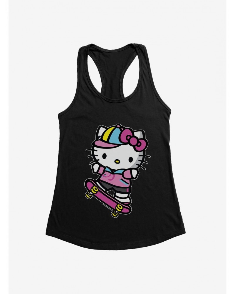 Hello Kitty Skateboard Girls Tank $8.37 Tanks