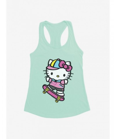 Hello Kitty Skateboard Girls Tank $8.37 Tanks