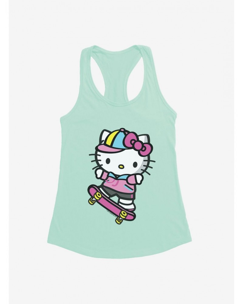 Hello Kitty Skateboard Girls Tank $8.37 Tanks