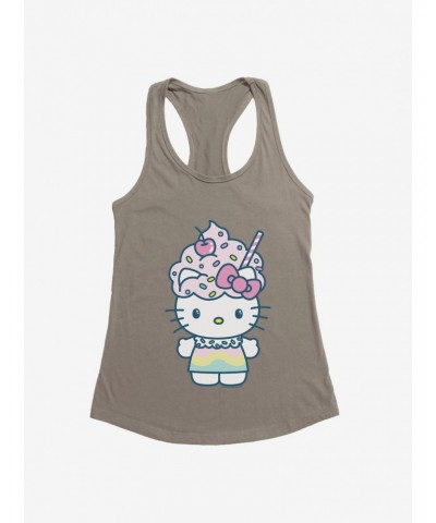 Hello Kitty Kawaii Vacation Milkshake Outfit Girls Tank $7.17 Tanks