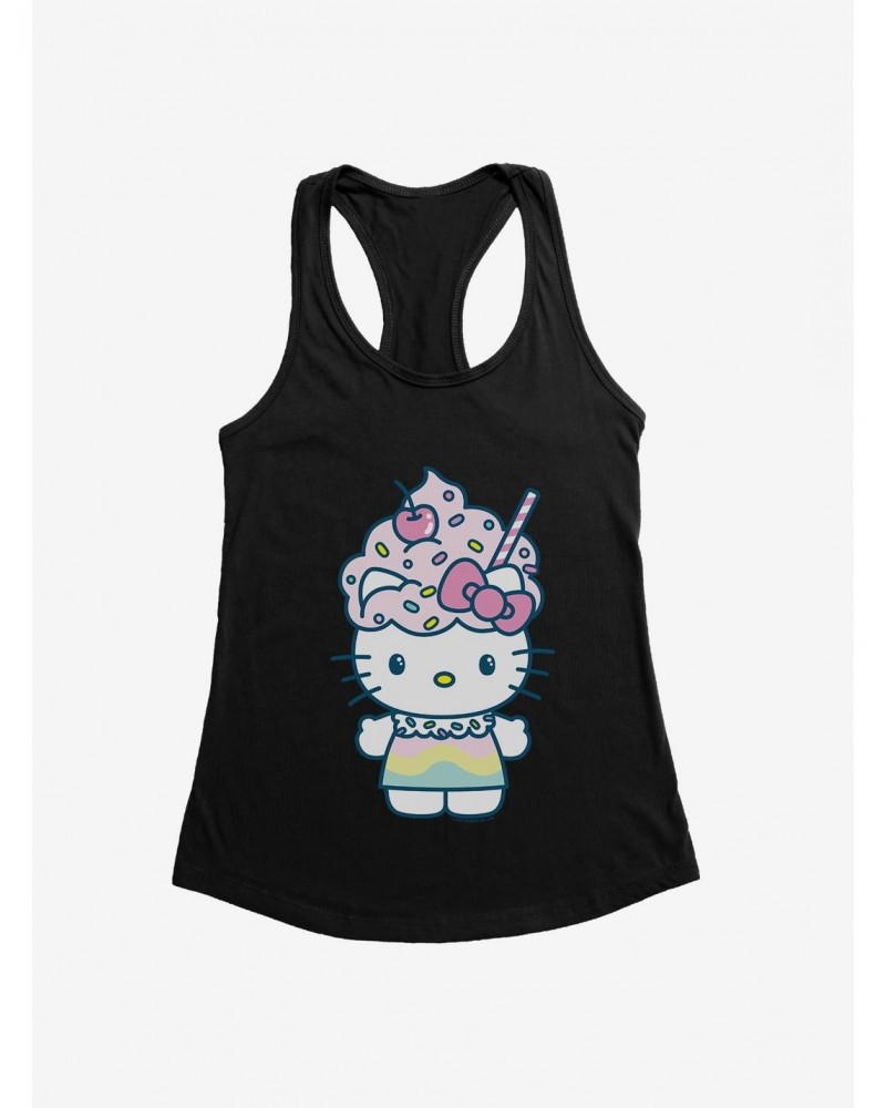 Hello Kitty Kawaii Vacation Milkshake Outfit Girls Tank $7.17 Tanks