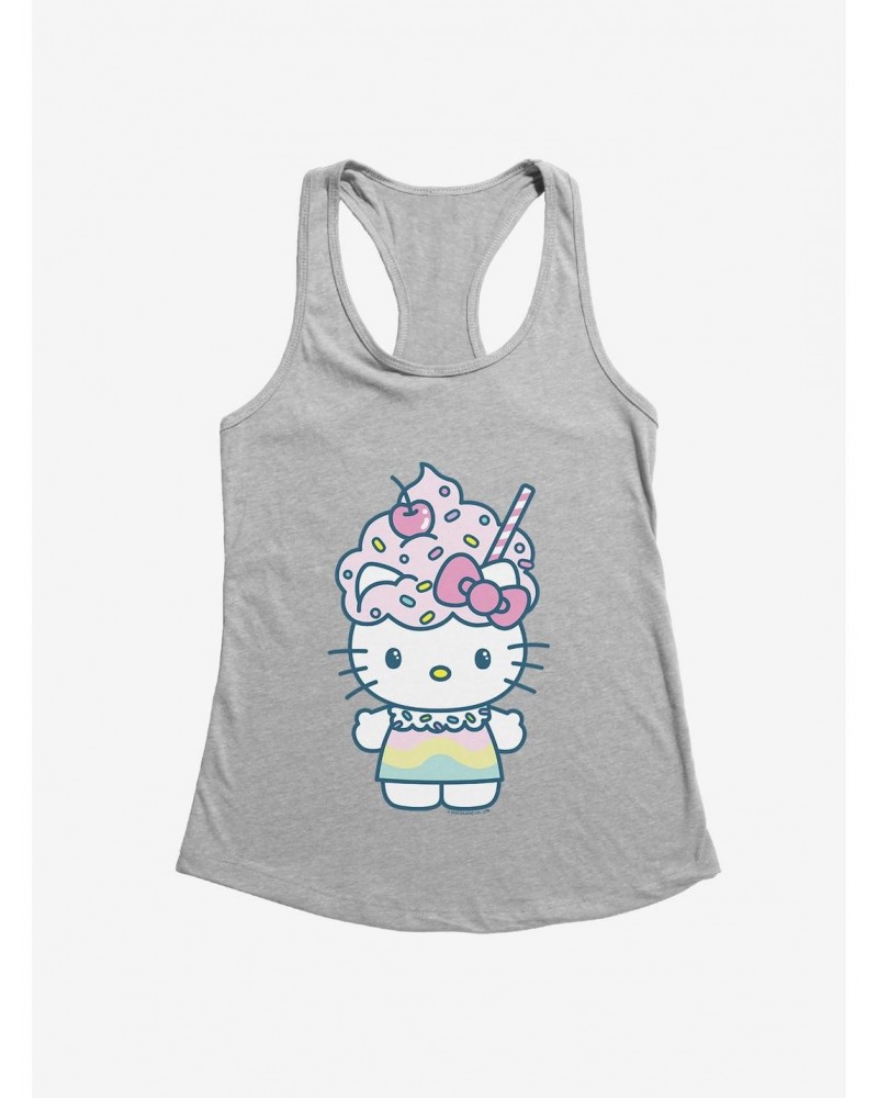 Hello Kitty Kawaii Vacation Milkshake Outfit Girls Tank $7.17 Tanks