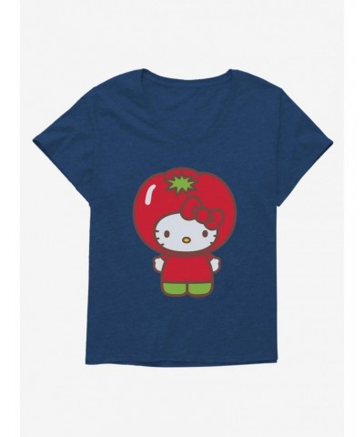 Hello Kitty Five A Day Tomato Day Girls T-Shirt Plus Size $10.87 T-Shirts