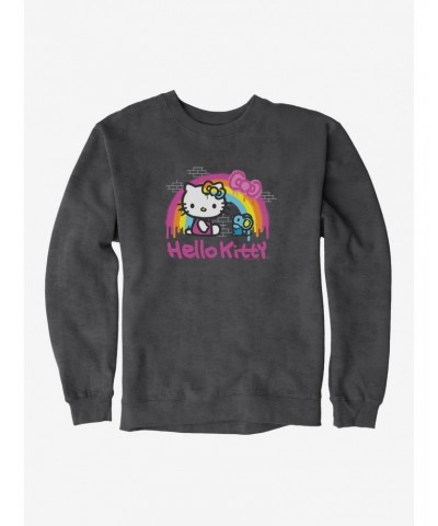 Hello Kitty Rainbow Graffiti Sweatshirt $11.22 Sweatshirts