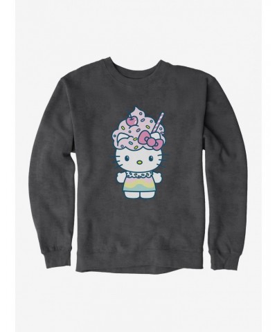 Hello Kitty Kawaii Vacation Milkshake Outfit Sweatshirt $11.22 Sweatshirts