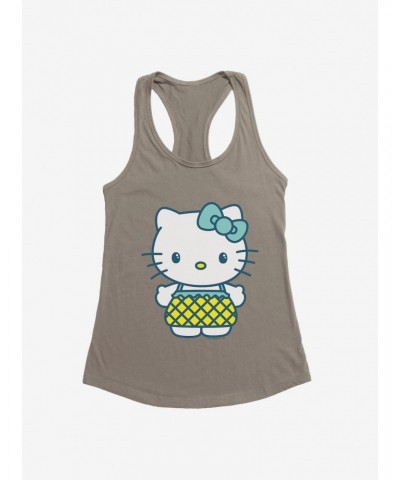 Hello Kitty Kawaii Vacation Pineapple Outfit Girls Tank $8.17 Tanks