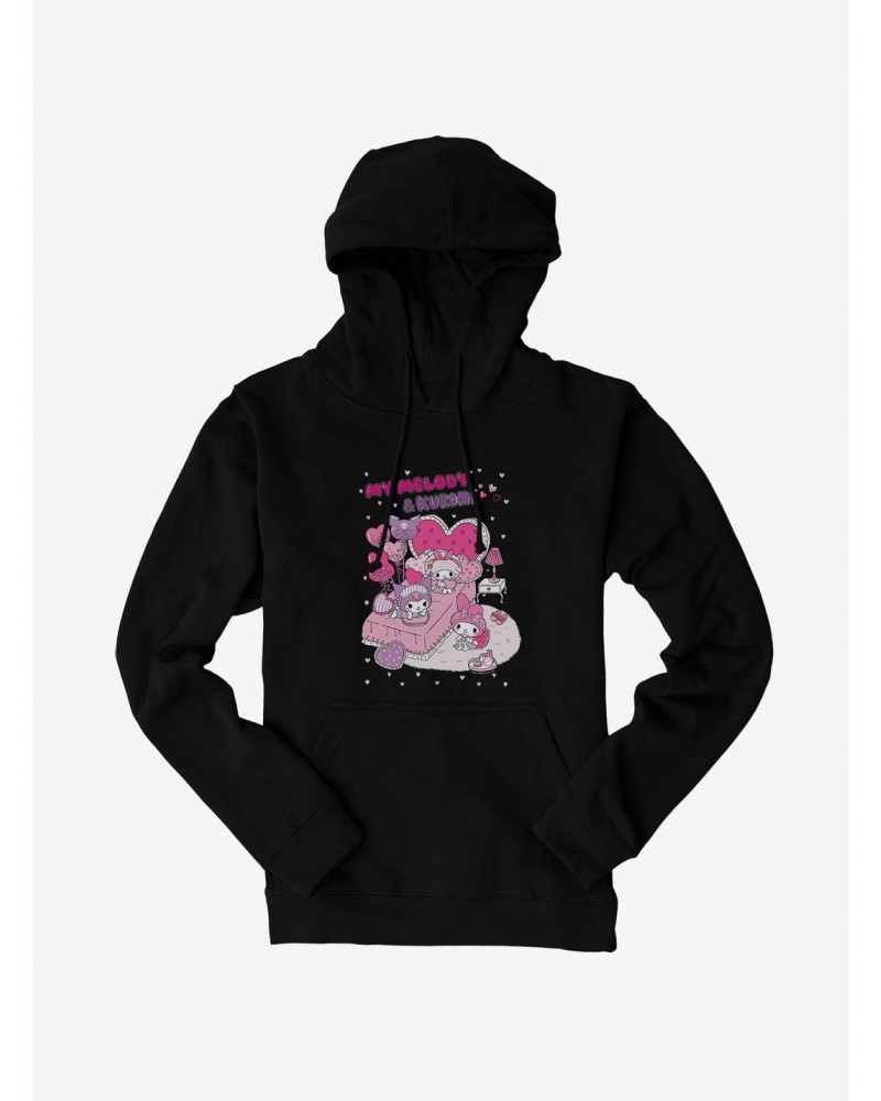 Kuromi My Melody & Kuromi Hoodie $10.78 Hoodies