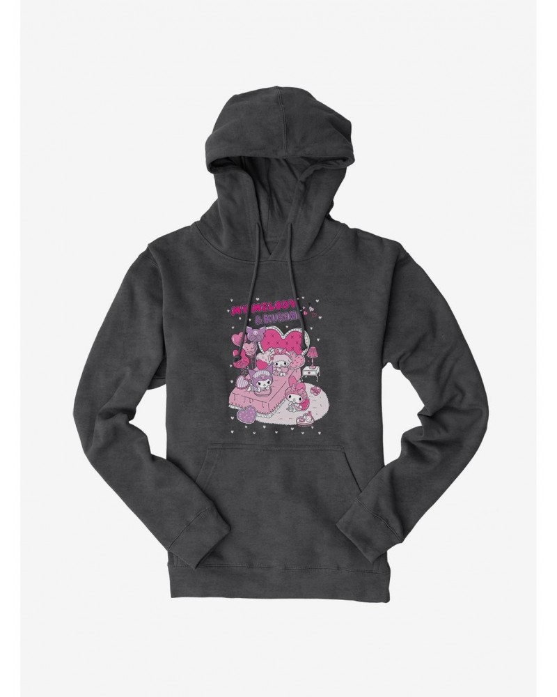 Kuromi My Melody & Kuromi Hoodie $10.78 Hoodies