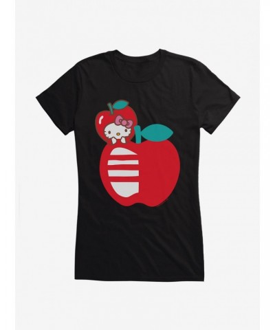 Hello Kitty Five A Day Hello Apple Girls T-Shirt $9.76 T-Shirts