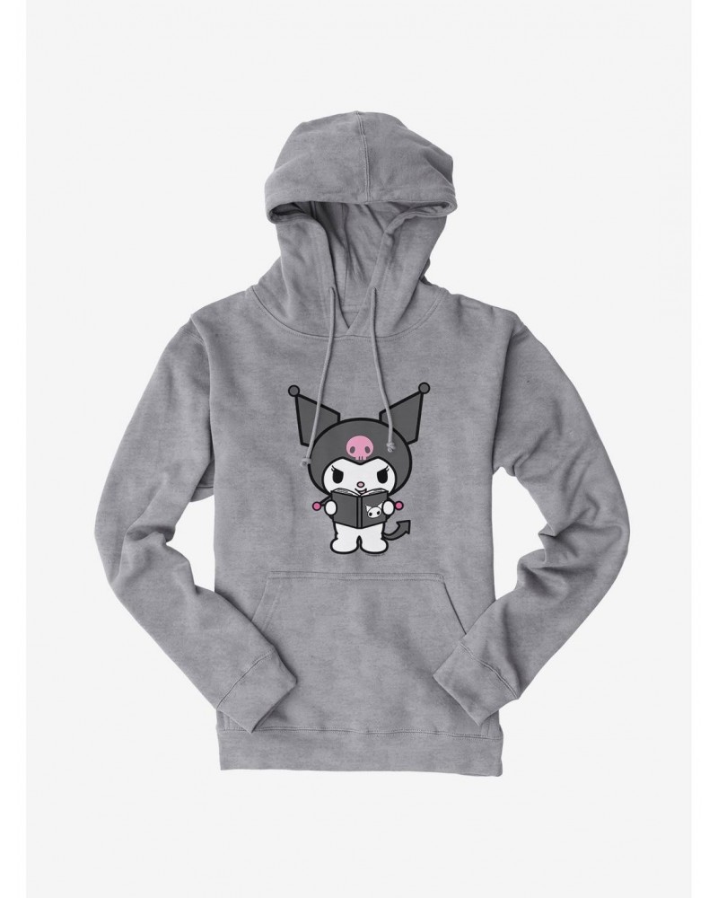 Kuromi Reading Hoodie $12.93 Hoodies