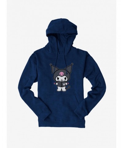 Kuromi Reading Hoodie $12.93 Hoodies