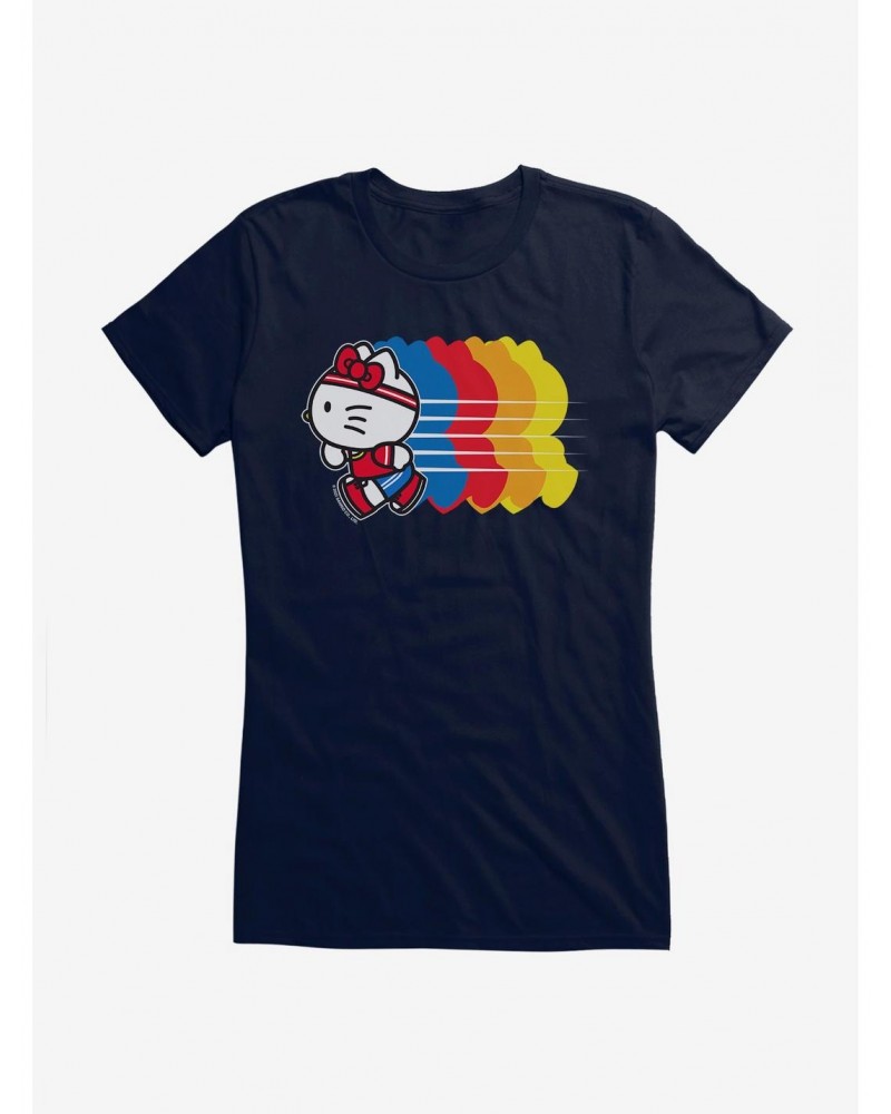 Hello Kitty Color Sprint Girls T-Shirt $8.96 T-Shirts