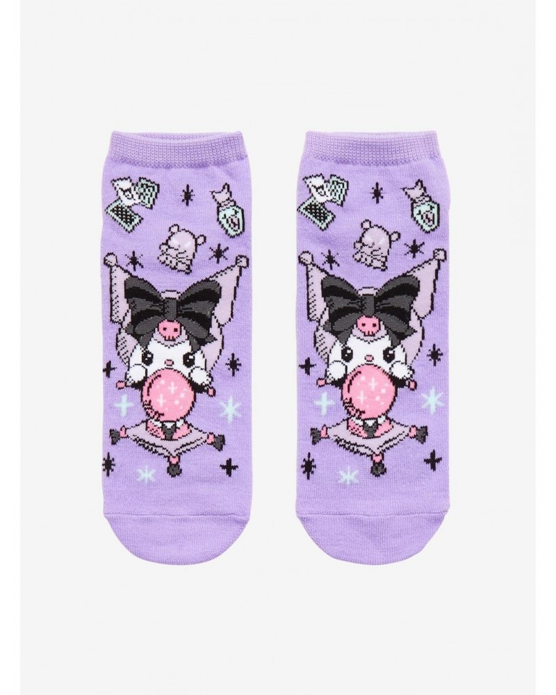Kuromi Crystal Ball No-Show Socks $1.25 Socks