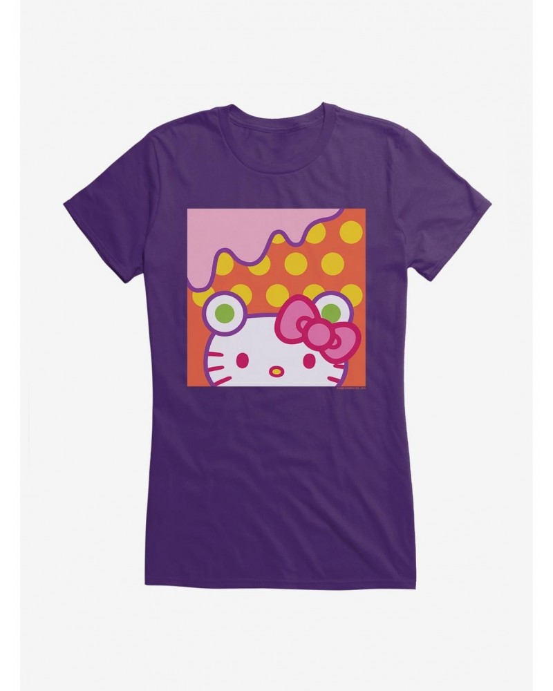 Hello Kitty Sweet Kaiju Melting Girls T-Shirt $8.57 T-Shirts