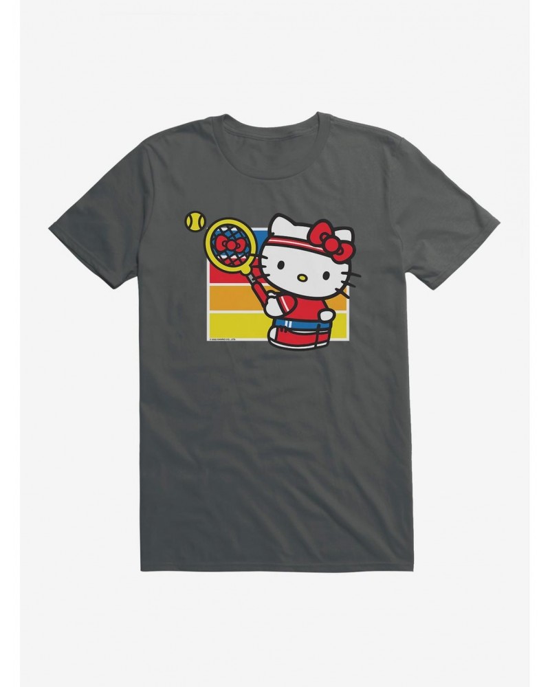 Hello Kitty Color Tennis Serve T-Shirt $8.99 T-Shirts