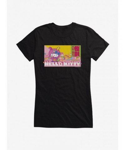 Hello Kitty Sweet Kaiju Screensaver Girls T-Shirt $8.96 T-Shirts