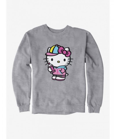 Hello Kitty Spray Can Front Sweatshirt $11.22 Sweatshirts