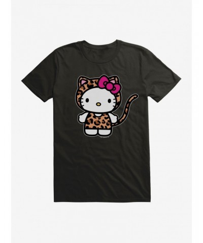 Hello Kitty Jungle Paradise Leopard Costume T-Shirt $6.69 T-Shirts