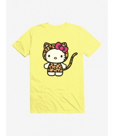 Hello Kitty Jungle Paradise Leopard Costume T-Shirt $6.69 T-Shirts