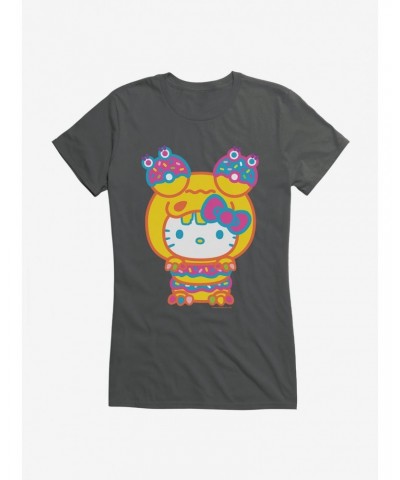 Hello Kitty Sweet Kaiju Doughnut Girls T-Shirt $6.97 T-Shirts