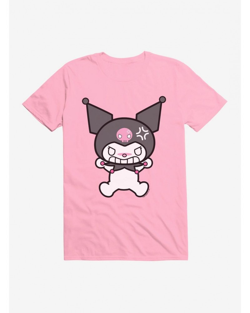 Kuromi Angry Grin T-Shirt $8.22 T-Shirts