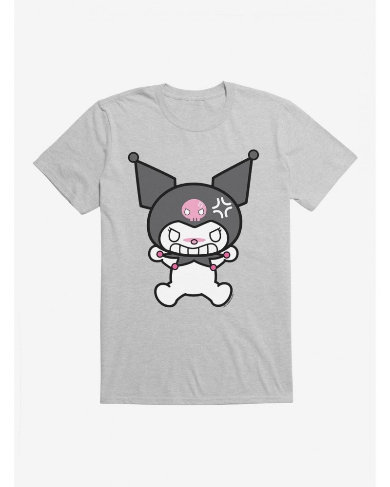 Kuromi Angry Grin T-Shirt $8.22 T-Shirts