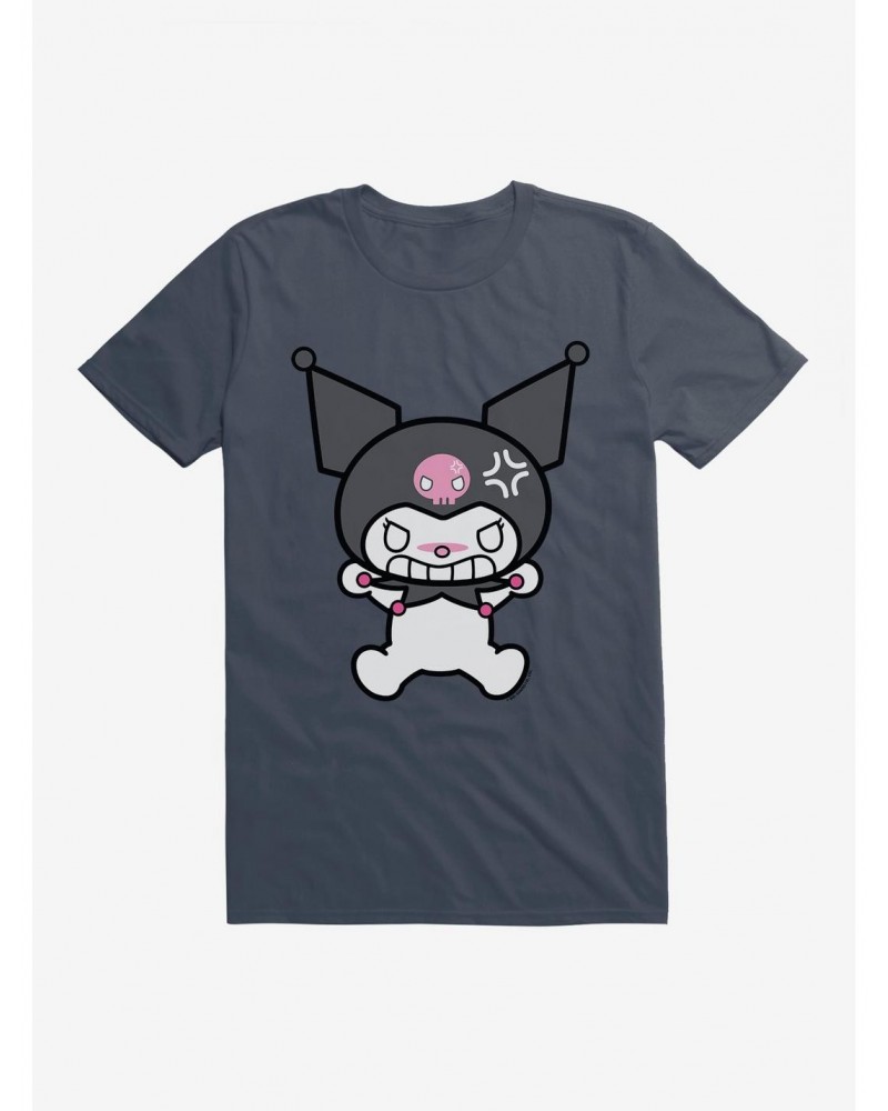 Kuromi Angry Grin T-Shirt $8.22 T-Shirts