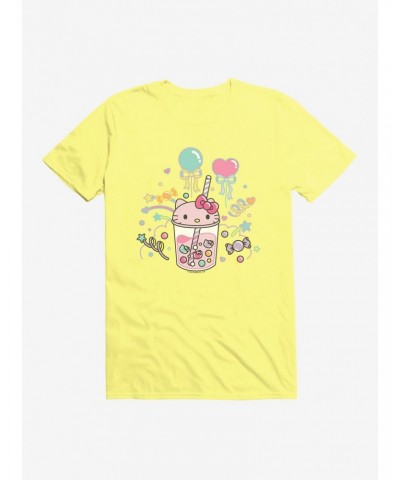 Hello Kitty Sugar Rush Candy Boba T-Shirt $6.12 T-Shirts