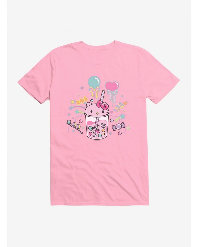 Hello Kitty Sugar Rush Candy Boba T-Shirt $6.12 T-Shirts