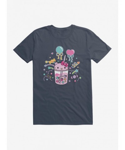 Hello Kitty Sugar Rush Candy Boba T-Shirt $6.12 T-Shirts