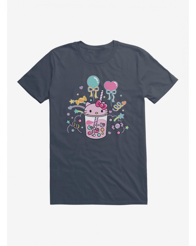 Hello Kitty Sugar Rush Candy Boba T-Shirt $6.12 T-Shirts