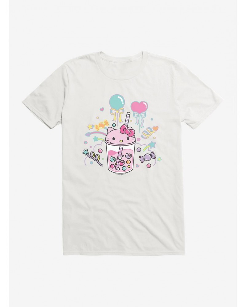 Hello Kitty Sugar Rush Candy Boba T-Shirt $6.12 T-Shirts