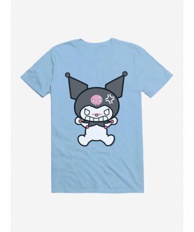 Kuromi Angry Grin T-Shirt $8.22 T-Shirts