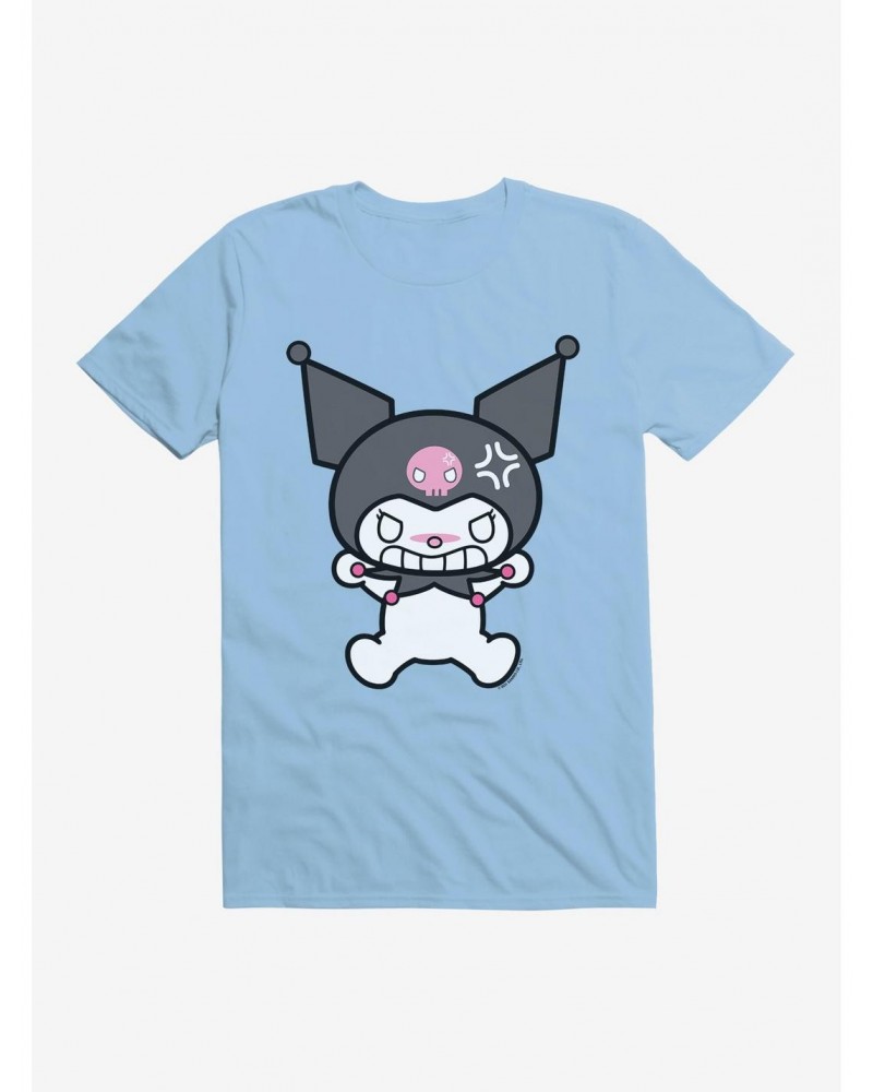 Kuromi Angry Grin T-Shirt $8.22 T-Shirts