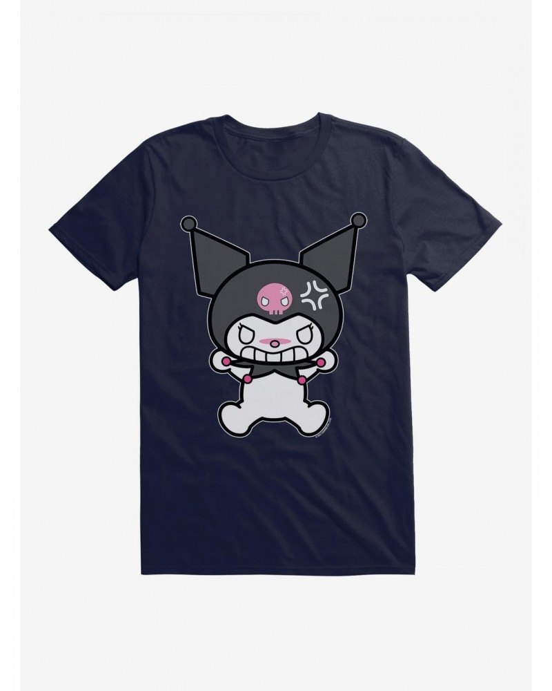 Kuromi Angry Grin T-Shirt $8.22 T-Shirts