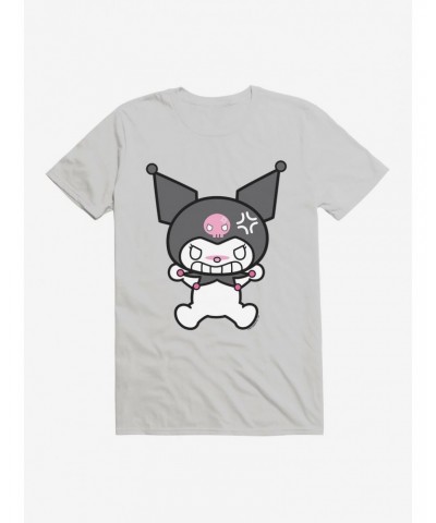 Kuromi Angry Grin T-Shirt $8.22 T-Shirts