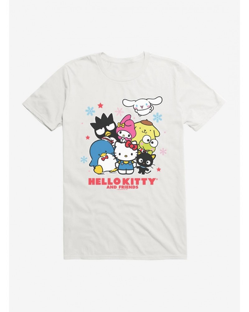 Hello Kitty and Friends Snowflakes T-Shirt $7.46 T-Shirts
