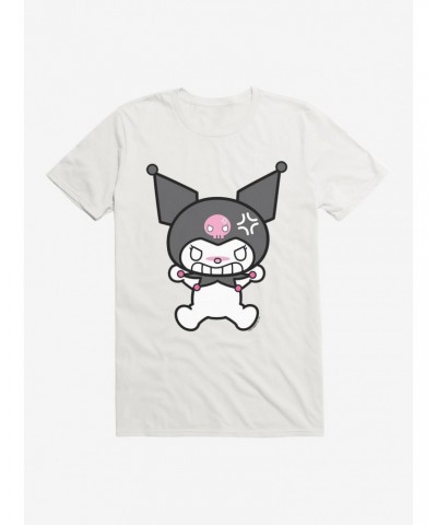 Kuromi Angry Grin T-Shirt $8.22 T-Shirts