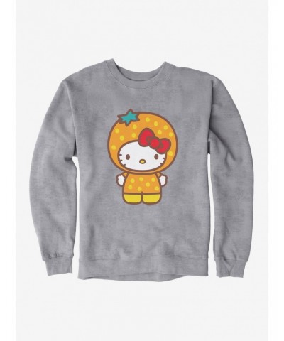 Hello Kitty Five A Day Orange Outfit Sweatshirt $13.28 Sweatshirts