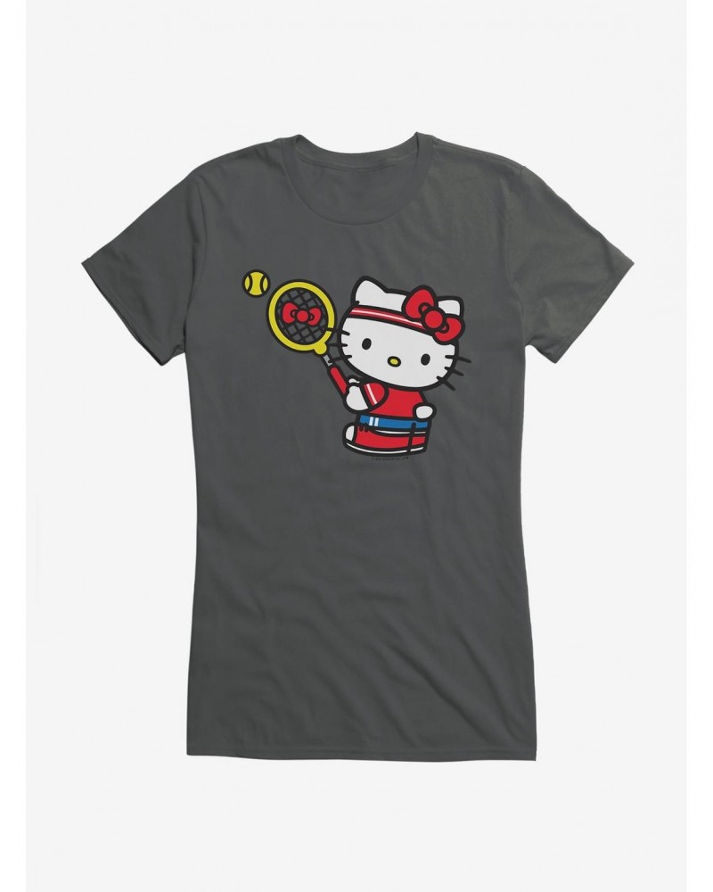 Hello Kitty Tennis Serve Girls T-Shirt $9.56 T-Shirts