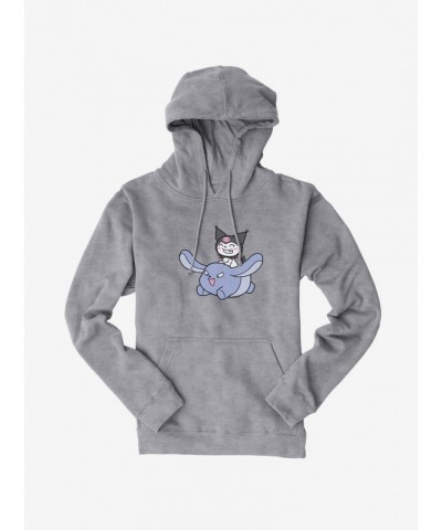 Kuromi Happy Baku Flying Hoodie $12.57 Hoodies